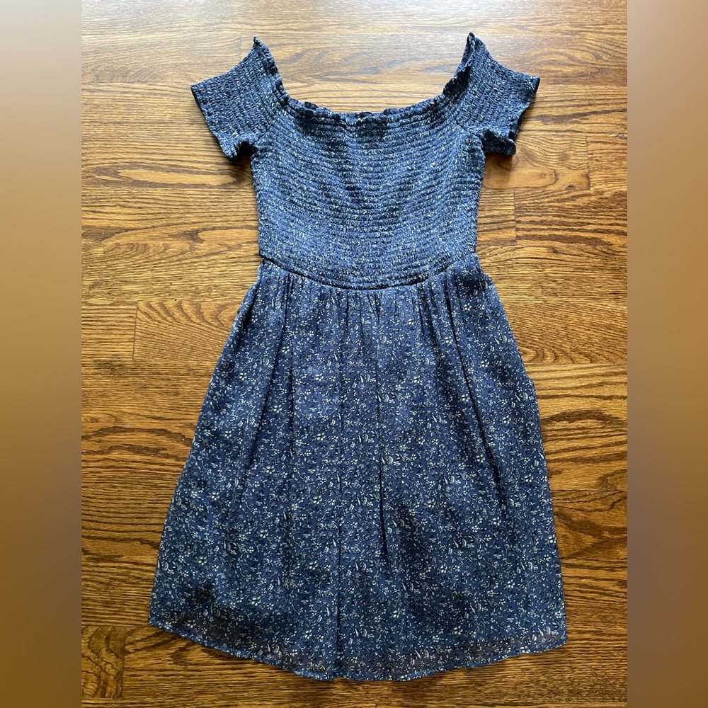 NWOT Abercrombie & Fitch Off the Shoulder Floral Mini Dress